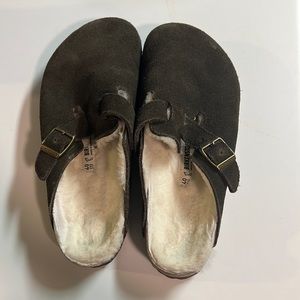 Women’s Birkenstock Boston Shearling Size 8